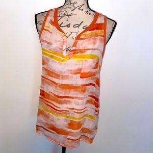 🧡💛Simply Vera Vera Wang Button Back Top💛🧡